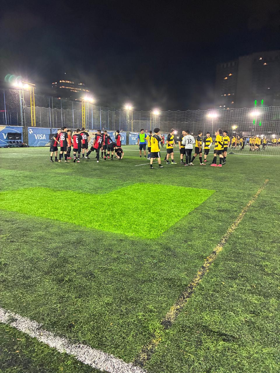 Equipes em campo na Copa SB 2025